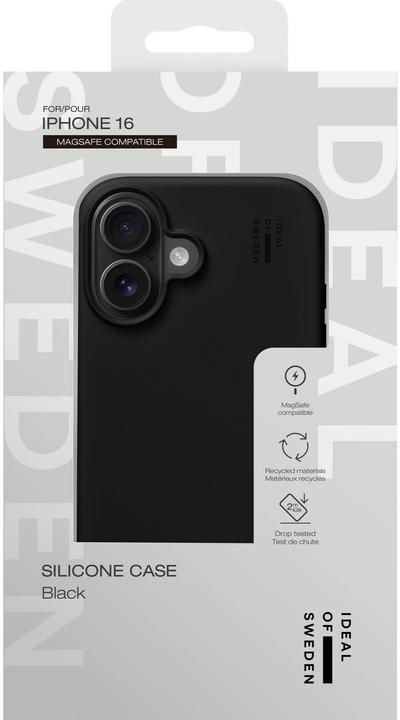 Produktbild iDeal Of Sweden MagSafe Silicone Cover Black (Apple iPhone 17 Pro Max)