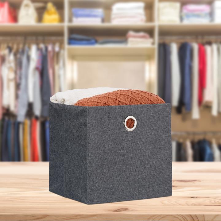 Image du produit Relaxdays 2x boîte de rangement (30,5 x 30,5 x 30,5 cm, 27 l)