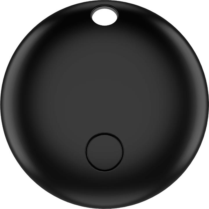 Actual product image Setty locator FindMy round TFO TAG 01 black + etui (iOS)