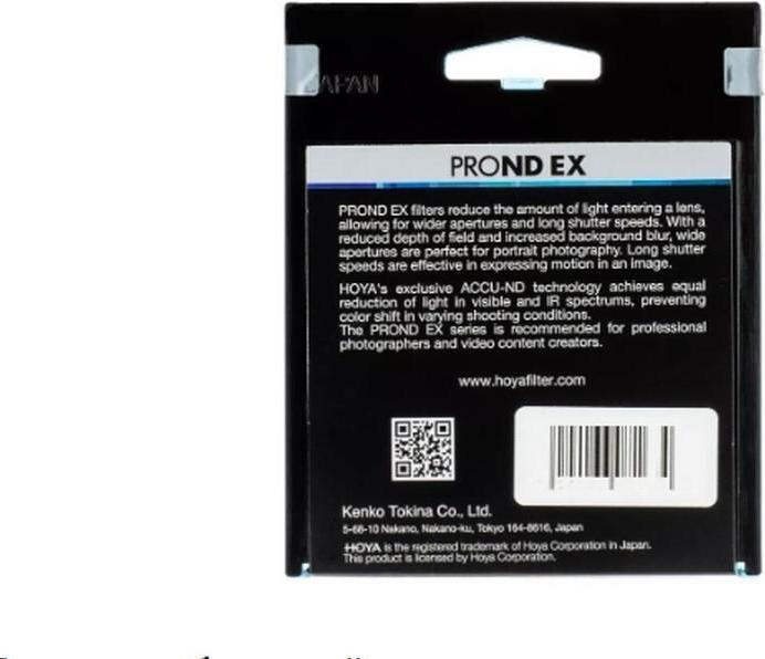 Immagine prodotto Hoya PRO ND EX 8 Filter (49 mm, Filtri grigi)