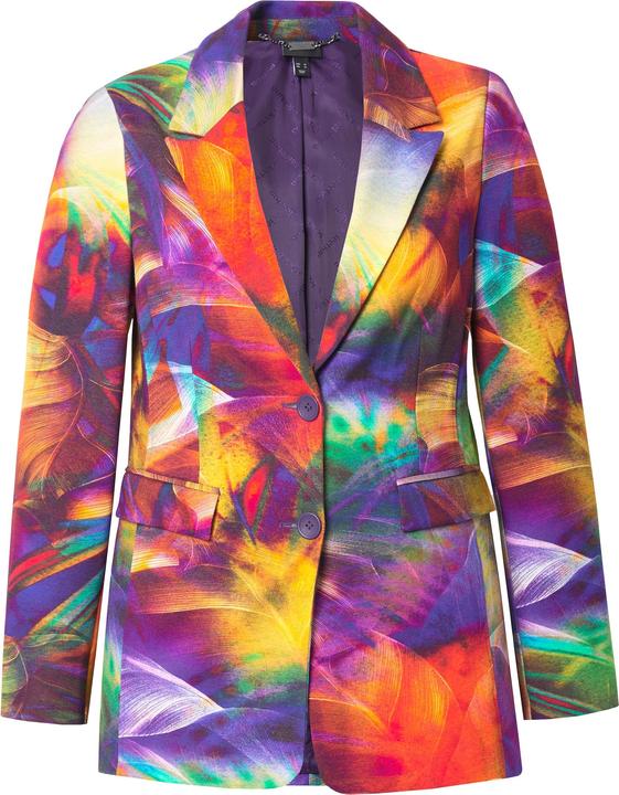 Produktbild Ulla Popken Blazer, Punto di Roma, Reverskragen, Langarm (52)