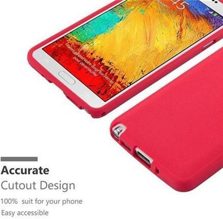 Actual product image Cadorabo TPU Frosted Cover (Samsung Galaxy Note 3)
