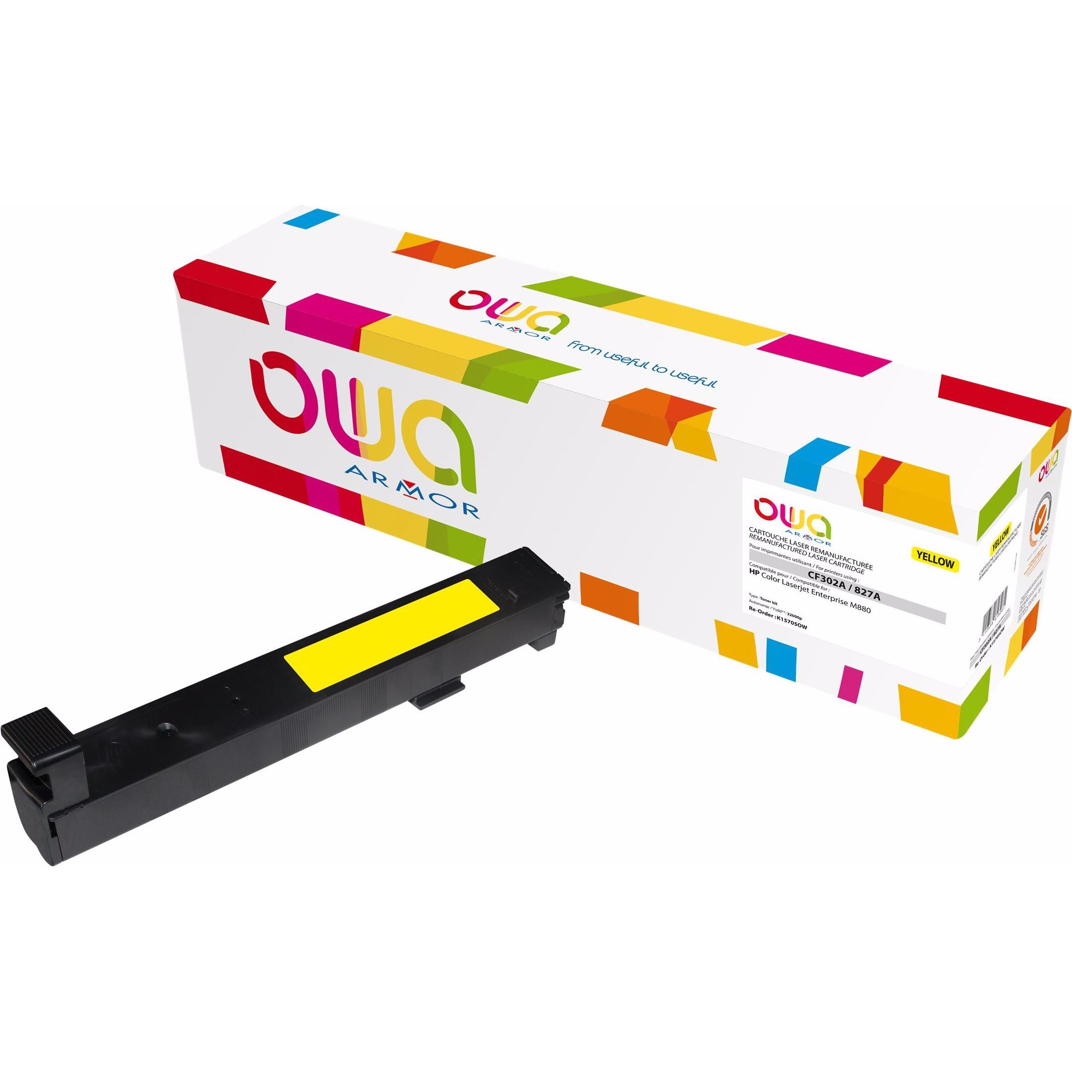 Armor OWA, Toner, OWA - Gelb - kompatibel - wiederaufbereitet - Tonerpatrone (Y)