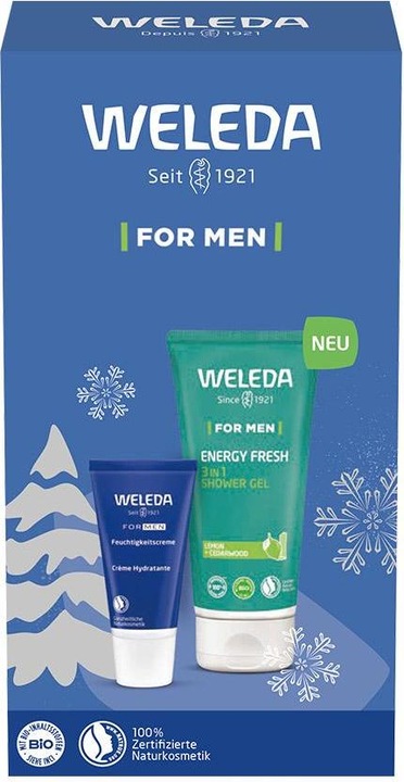 Produktbild Weleda Geschenkset Men 2023 (Körperpflegeset)