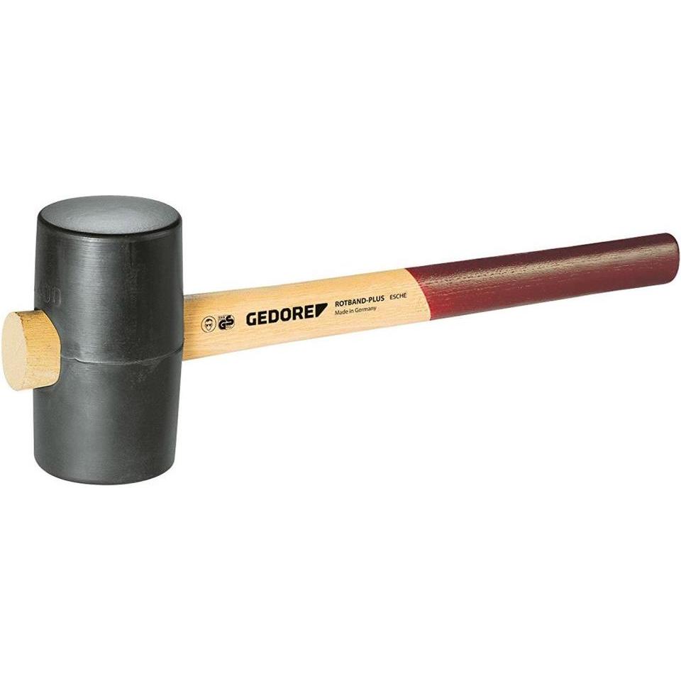 Gedore, Hammer, 226 E-0 Gummihammer hart Ø 40 mm (210 g)