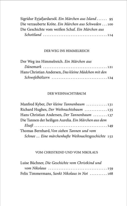 Produktbild Die schönsten Weihnachtsmärchen (Deutsch, Gesine Dammel, 2017)