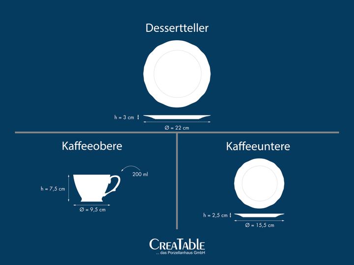 Produktbild CreaTable Adelaide (12 Stk.)