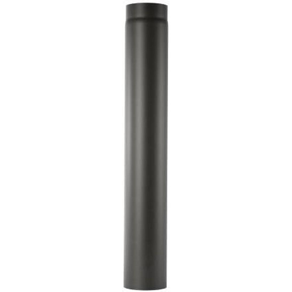FireFix, Accessori per camino, Kachelpijp Ø 2 mm (rode buis) Ø 130 mm per pannen e vuur Senotherm zwart 1000 mm lang