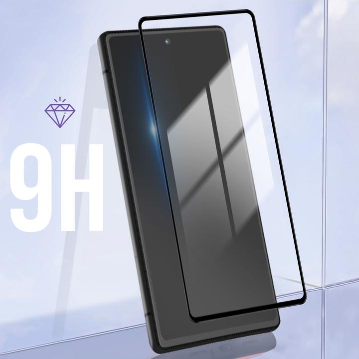 Actual product image Avizar 9H hardness glass display protection film (1 pcs., Google Pixel 6a)