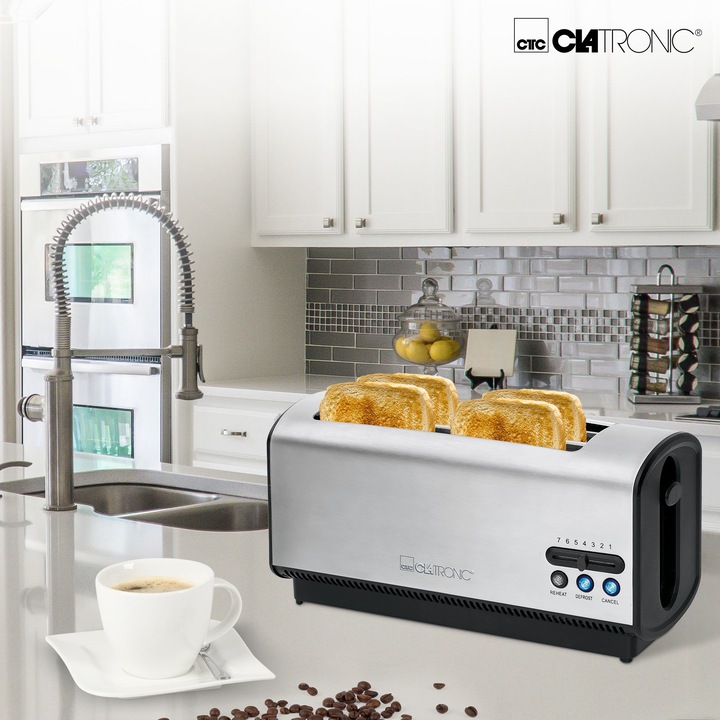 Produktbild Clatronic TA Langschlitztoaster inox