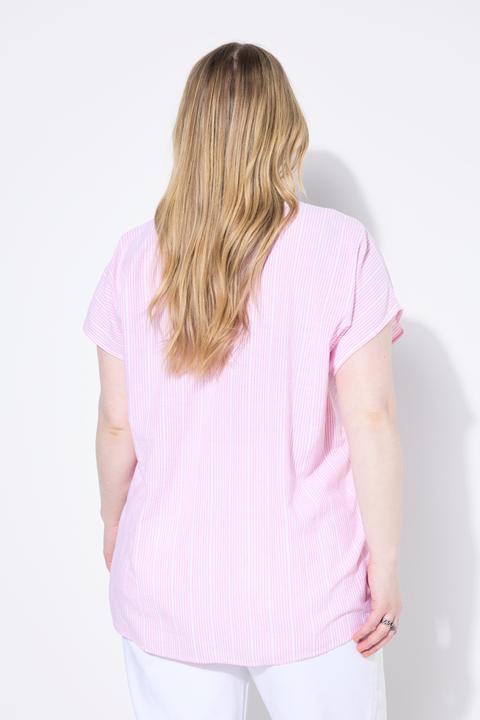 Produktbild Studio Untold Blusenshirt, oversized, Strukturstreifen (50, 52)