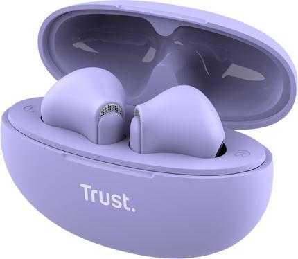 Actual product image Trust Yavi Bt Enc Earphones Purple (Wireless)