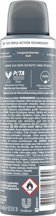 Produktbild Dove Deo Advanced Clean Comfort 150 ml (Spray, 150 ml)