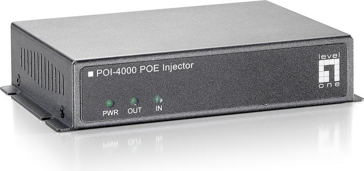 LevelOne POI-4000: High Power PoE Injector (802.3af (PoE), 56 W)