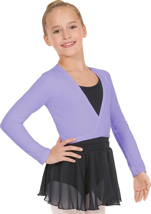 Produktbild Eurotard Kinder Ballett-Wickeljacke aus Baumwolle Lycra (L)