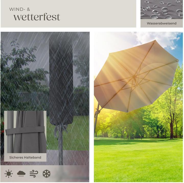 Produktbild tectake Ampelschirm (3 m)