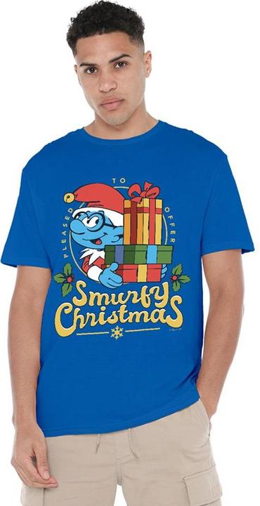 Produktbild The Smurfs Smurfy Christmas TShirt (4XL)