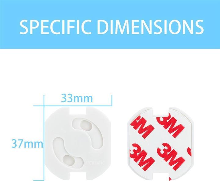 Image du produit Intirilife Cache-prise adhésif