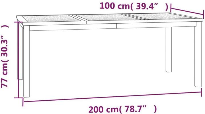 Produktbild vidaXL Garten-Essgruppe