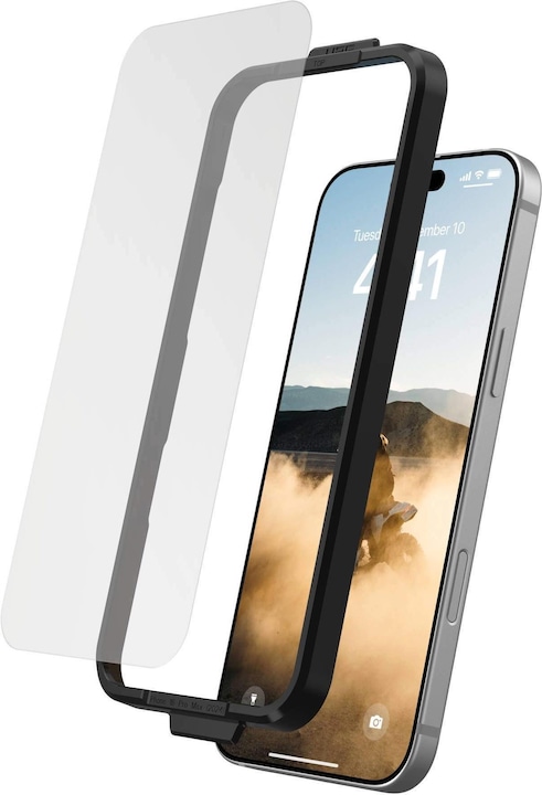 Actual product image UAG Glass Shield Ultra (1 Piece, Apple iPhone 16 Pro Max)