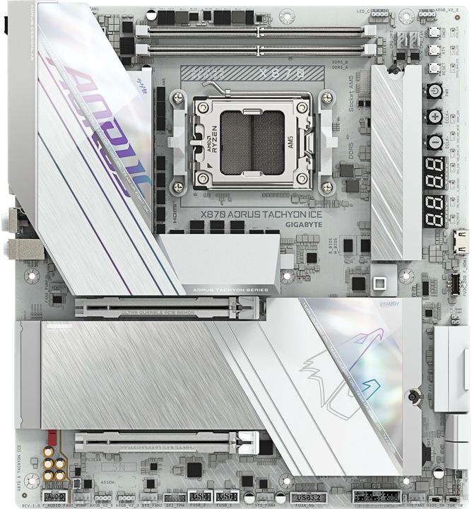 Productafbeelding Gigabyte X870 A TACHYON ICE AM5 ATX MB (AM5, AMD X870)