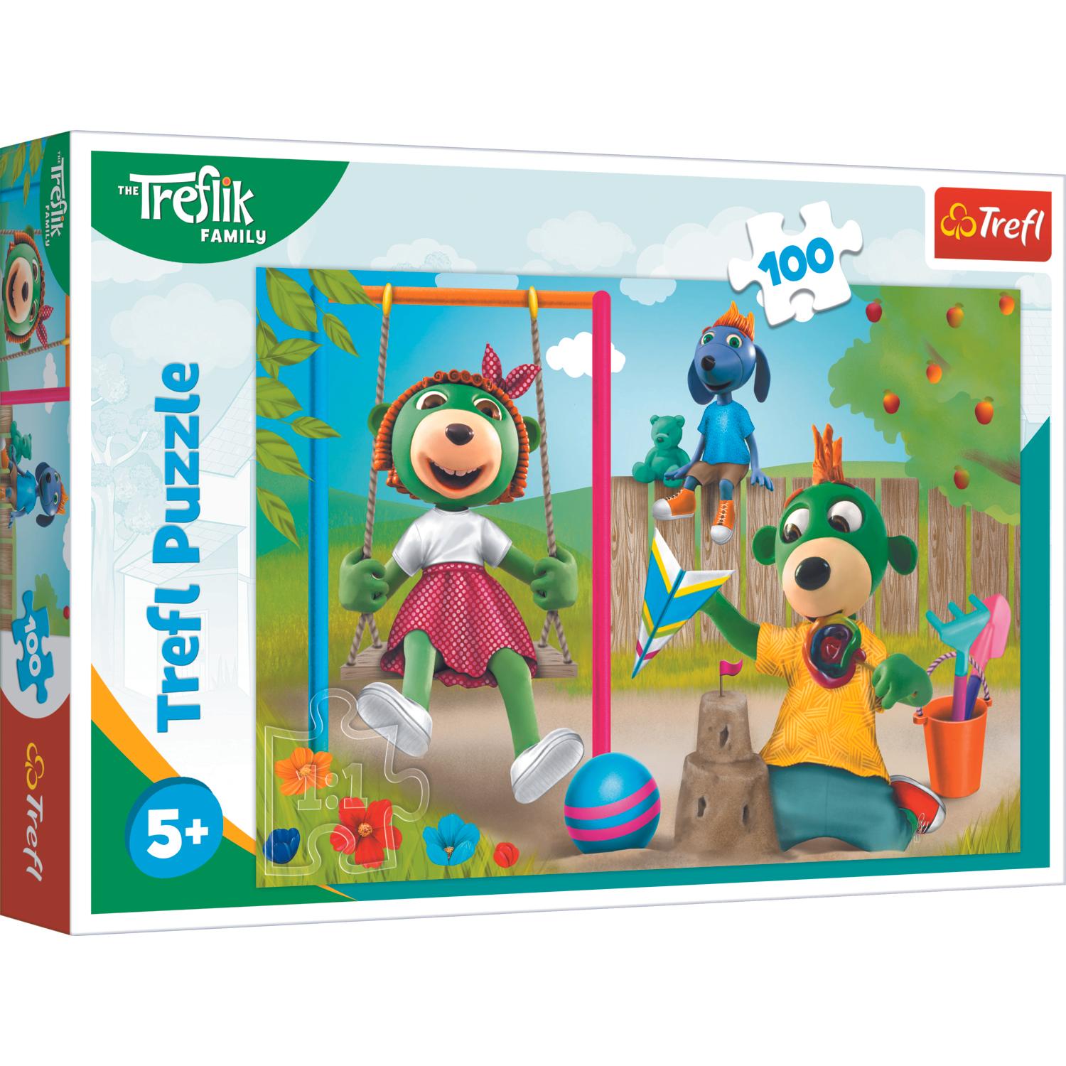 Trefl Puzzle bestehen aus 100 Teilen und wurden für alle kleinen Puzzle-Liebhaber entworfen. Nach dem Zusa (100 Teile)