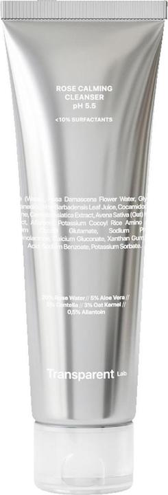 Actual product image Transparent Lab Rose Calming Cleanser pH 5.5 (Facial cleansing wipes, 150 ml)