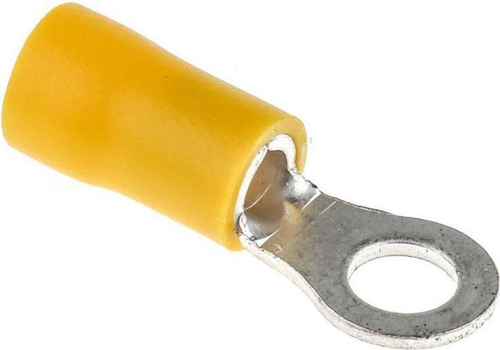 RS PRO Ringkabelschuh, Teilweise isoliert, 2.5... 6mm², M5, Packung à 100 Stück