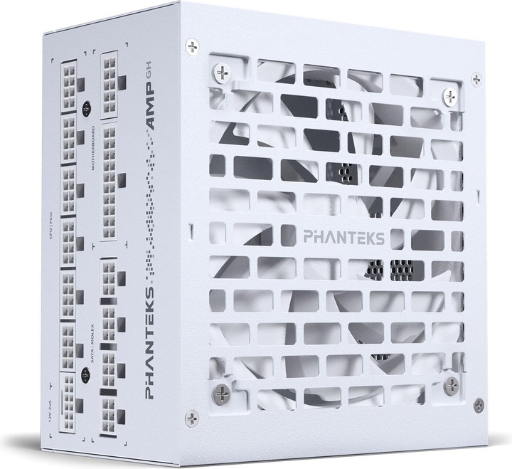 Produktbild Phanteks AMP GH 1200W 80 PLUS Platinum Netzteil, PCIe 5.1, ATX 3.1 - 1.200 Watt, weiss (1.20 W)