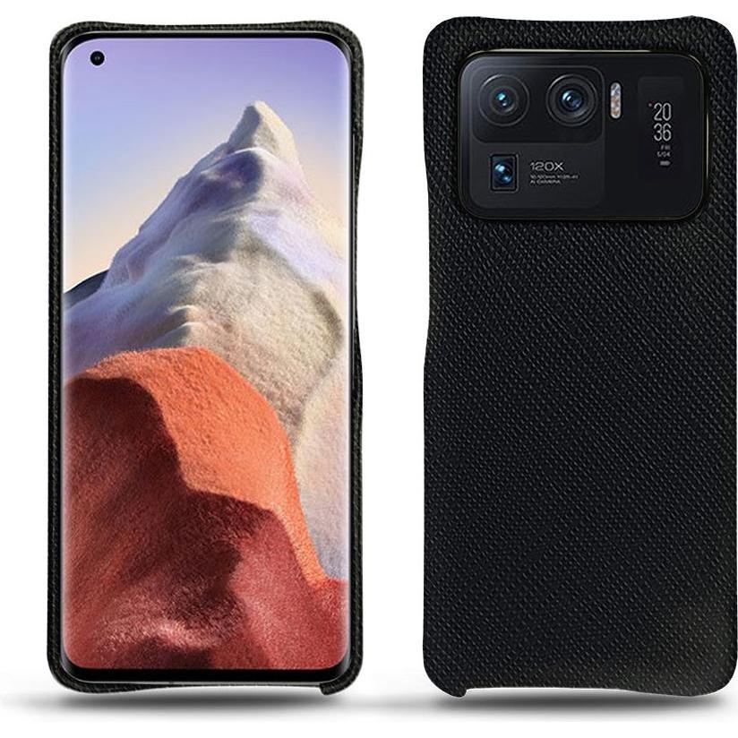Noreve Lederschutzhülle (Xiaomi Mi 11 Ultra), Smartphone Hülle, Schwarz