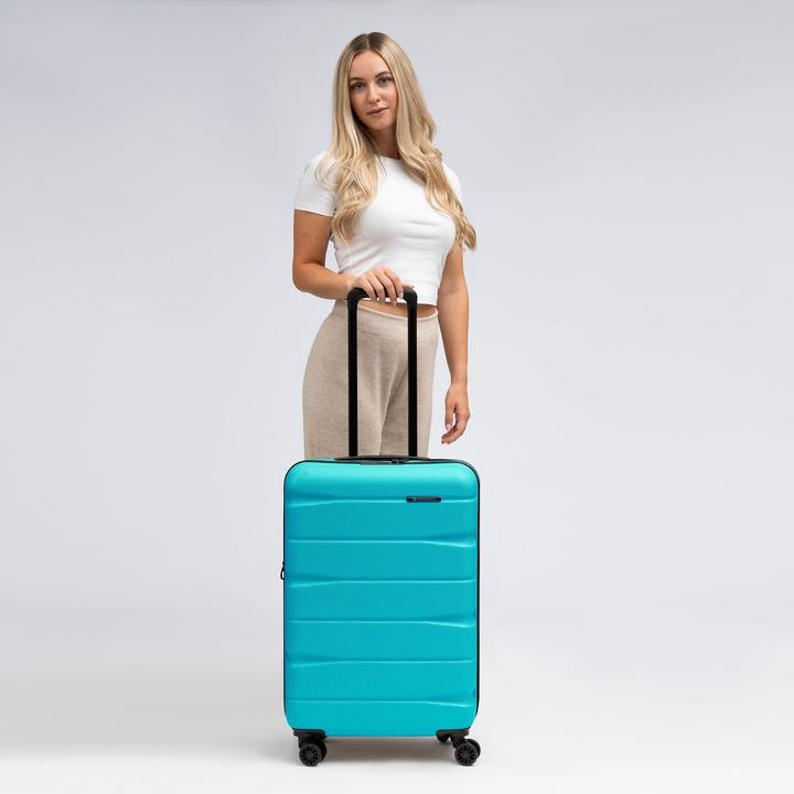 Immagine prodotto Franky Munich 4.0 set di valigie a 4 ruote 3 pezzi con piega elastica (199 l)