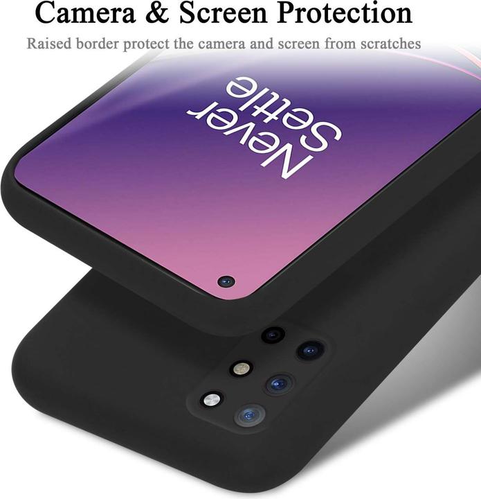 Image du produit Cadorabo Coque pour OnePlus 8T TPU Liquid Silicone Case (OnePlus 8T)