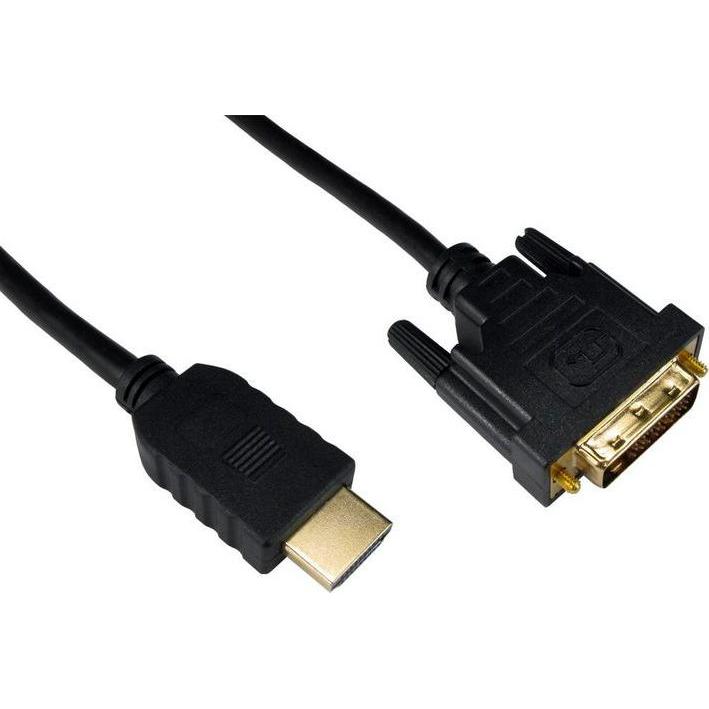 RS PRO HDMI-Kabel, 20m, Schwarz (20 m), Cavo video