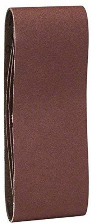 Actual product image Bosch Zubehör 3-piece sanding belt set for belt sander, red quality K = 150 (150)