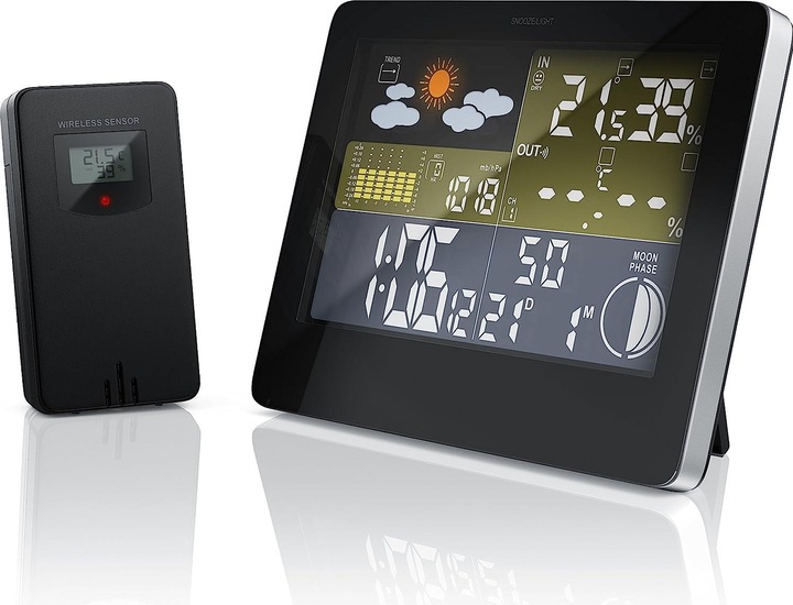 Actual product image CSL Bearware wireless weather station incl. outdoor sensor