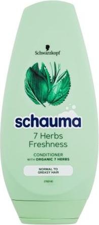 Actual product image Schwarzkopf Schauma 7 - Herbs Freshness Conditioner herbal hair conditioner 250ml (250 ml)