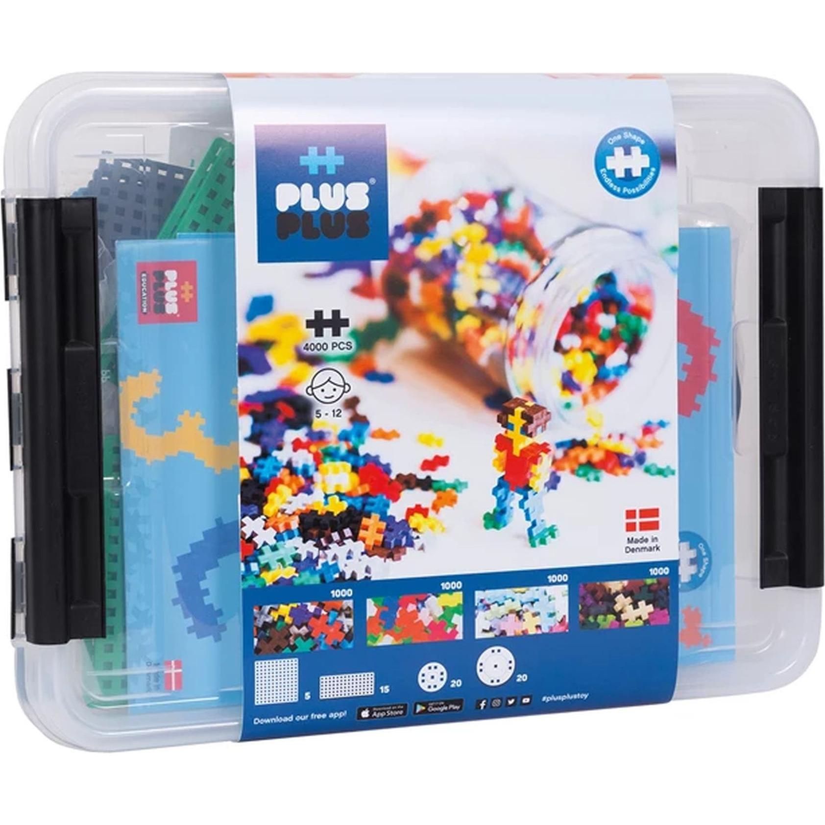 Plus-Plus 4000 Mattoncini Creativi Misti