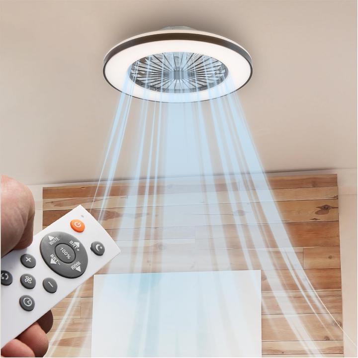 Produktbild Proventa Deckenventilator mit dimmbarer LED-Leuchte