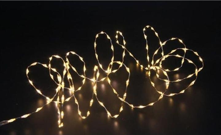 Dameco LED Outdoor Micro Draht 385 cm, Betriebsart: Netzbetrieb (3.85 m)