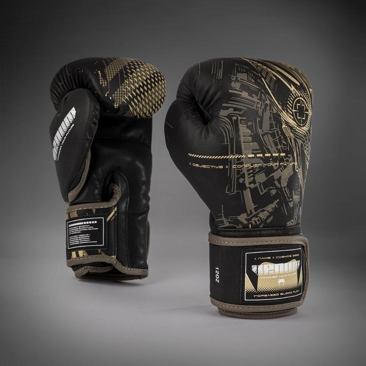 Produktbild Venum Ivander Boxhandschuhe Schwarz/Sand (16 OZ, One Size)