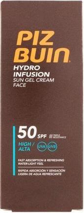 Actual product image Piz Buin Hydro Infusion (Suntan cream, SPF 50, 50 ml, 150 g)