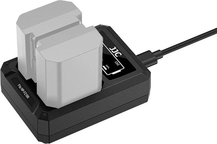 Image du produit JJC Sony DCH FZ100TC USB C Dual Battery Charger (voor Sony NP FZ100) (Chargeur de batterie d'appareil photo)