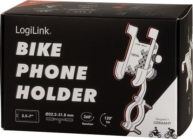 Produktbild LogiLink Smartphone-Fahrradhalterung, gerade, für 3,57" Smartphones