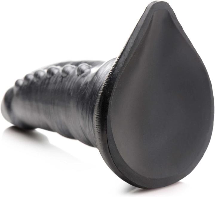 Actual product image Frisky Beastly Tapered Bumpy Silicone Dildo