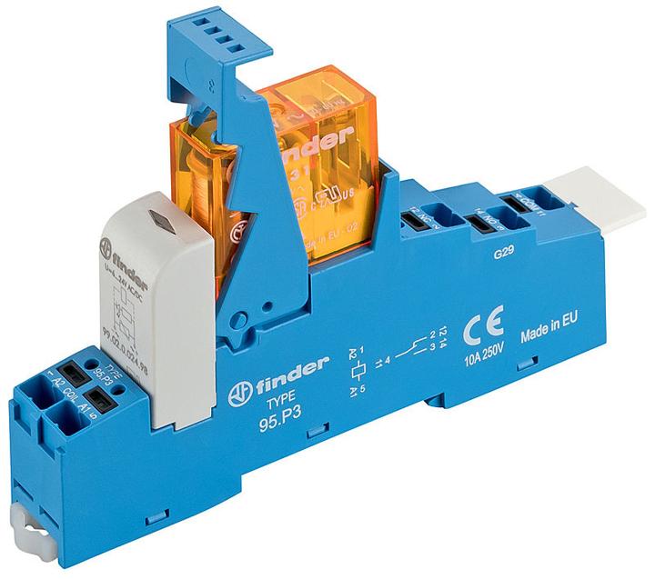 Produktbild Finder Relay interface module push-in terminals