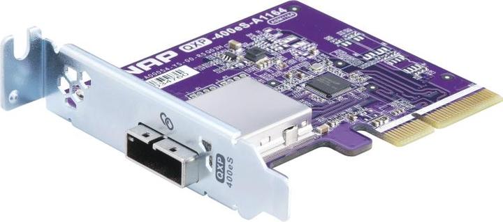 Produktbild QNAP QXP-400eS-A1164 HOST-BOARD SAS 1port SFF-8088