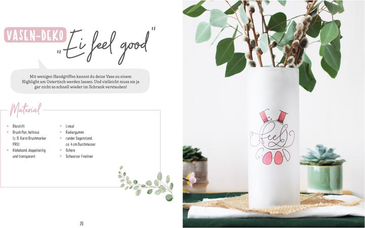 Produktbild Handlettering Ostern (21 x 17 x 1 cm)