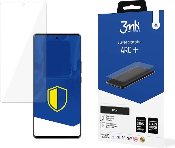 Produktbild 3MK Arc+ selbstregenerierende Displayschutzfolie (1 Stück, Vivo X90 Pro)