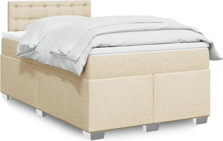 Image du produit VidaXL Bo x lit de saut avec matelas 120 x 190 cm Tissu (120 x 190 cm)