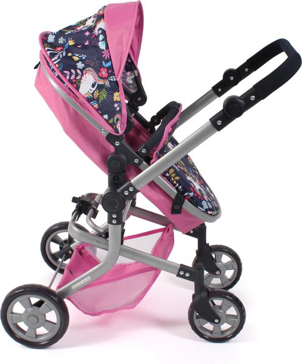 Actual product image Bayer Chic 2000 Combi doll carriage MIKA Unicorn